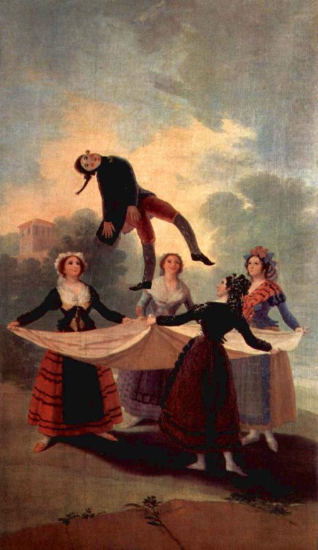 Francisco de Goya Entwufe fudie Wandteppiche zur Ausschmukung der Koigl china oil painting image